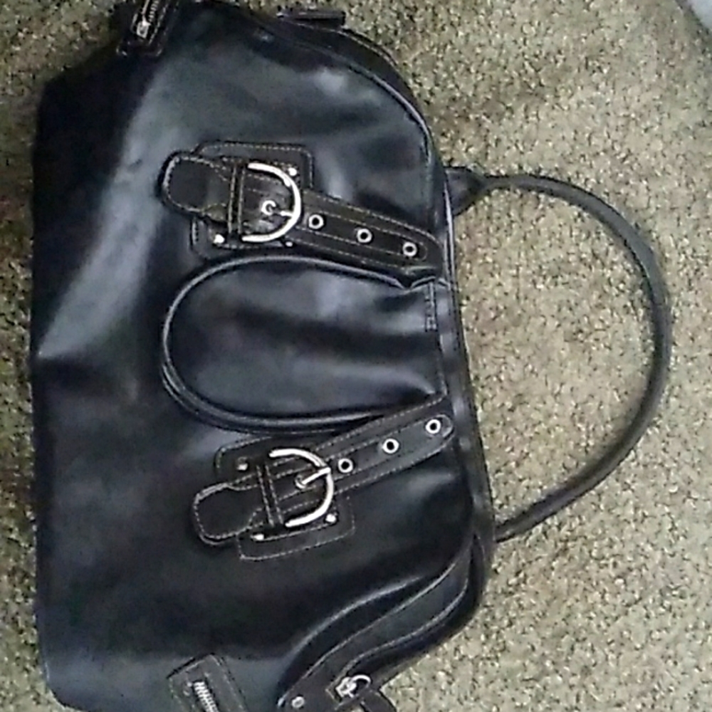 Aldo black soft leather purse